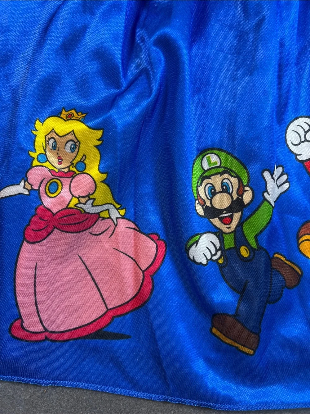 Nintendo Red & Blue Super Mario Character Dress